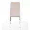 Szék K309 szövet/fém svetlá bézs 43x57x97,4
