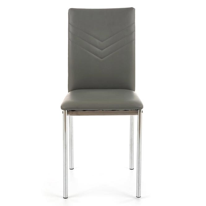 Szék K137 fém/ekobőr hamu 40x49x88,2