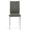 Szék K137 fém/ekobőr hamu 40x49x88,2