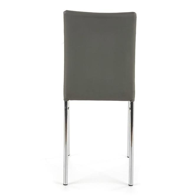 Szék K137 fém/ekobőr hamu 40x49x88
