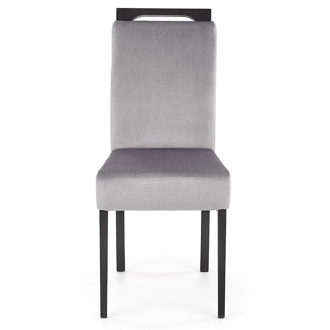 Szék Clarion 2 fa/velvet fekete/monolit 85