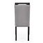Szék Clarion 2 fa/velvet fekete/monolit 85,3