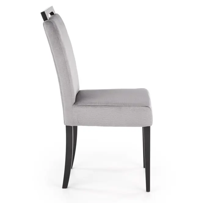 Szék Clarion 2 fa/velvet fekete/monolit 85