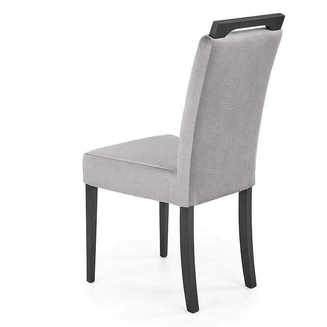 Szék Clarion 2 fa/velvet fekete/monolit 85