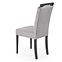 Szék Clarion 2 fa/velvet fekete/monolit 85,5
