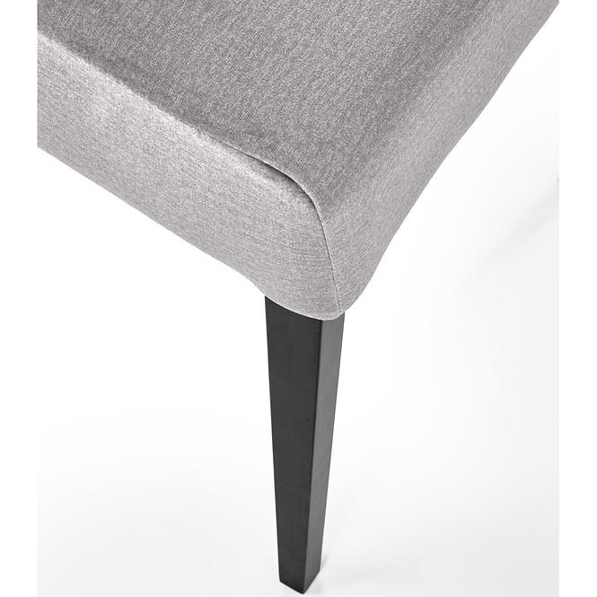 Szék Clarion 2 fa/velvet fekete/monolit 85