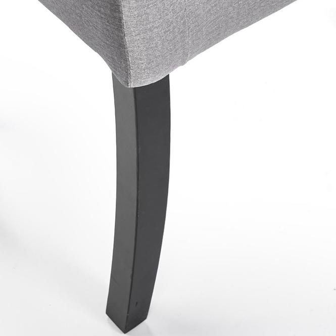 Szék Clarion 2 fa/velvet fekete/monolit 85