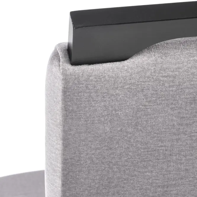 Szék Clarion 2 fa/velvet fekete/monolit 85