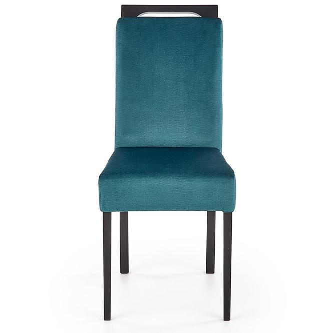 Szék Clarion 2 fa/velvet fekete/monolit 37