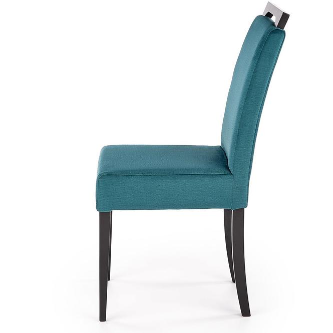 Szék Clarion 2 fa/velvet fekete/monolit 37
