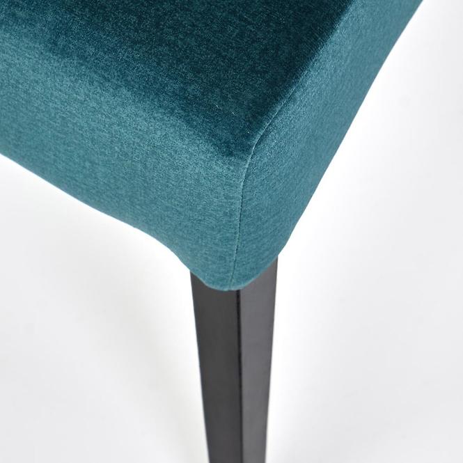 Szék Clarion 2 fa/velvet fekete/monolit 37