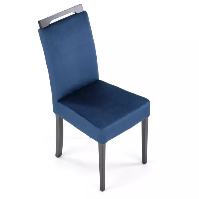 Szék Clarion 2 fa/velvet fekete/monolit 77