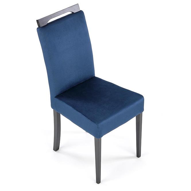 Szék Clarion 2 fa/velvet fekete/monolit 77