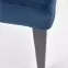 Szék Clarion 2 fa/velvet fekete/monolit 77,7