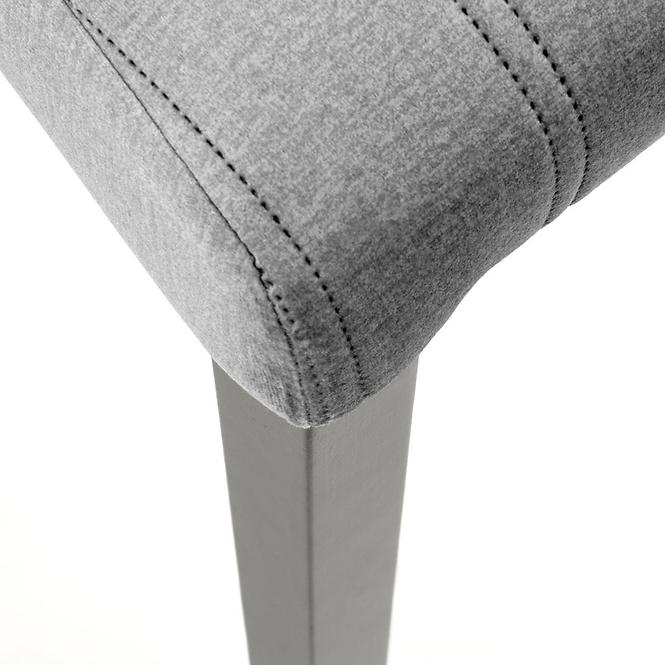 Szék Diego 2 fa/velvet fekete/monolit 85,9