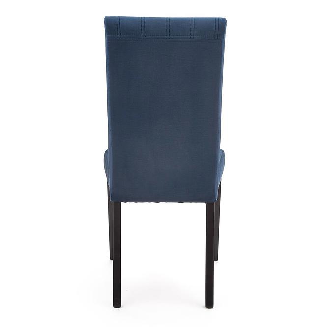 Szék Diego 2 fa/velvet fekete/monolit 77,6