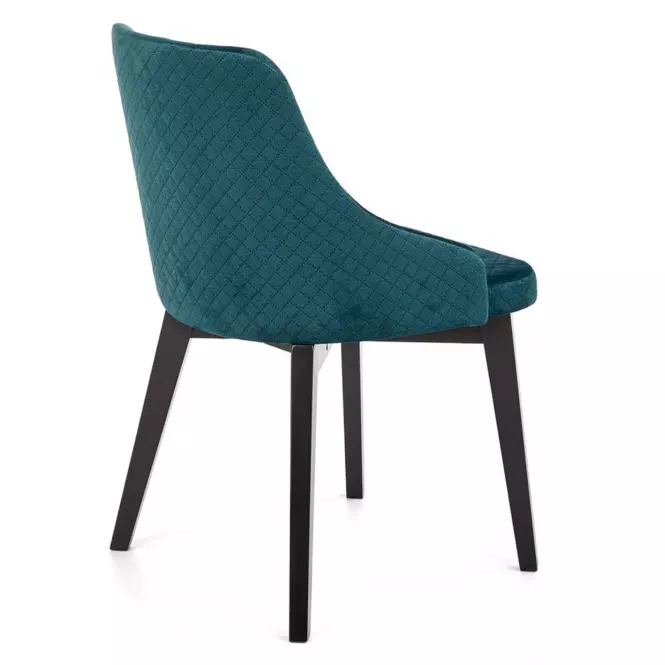 Szék Toledo 3 fa/velvet fekete/monolit 37,4