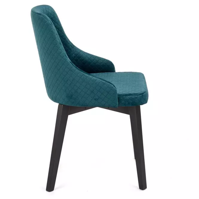 Szék Toledo 3 fa/velvet fekete/monolit 37,5
