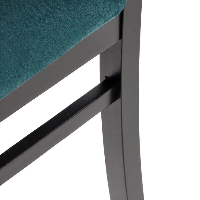 Szék Sylwek 1 fa/velvet fekete/monolit 37,8