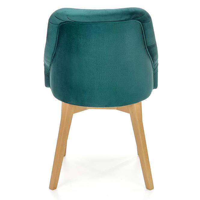Szék Toledo 2 fa/velvet tölgy/monolit 37 57x56x86,3