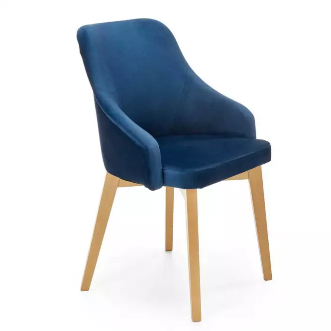 Szék Toledo 2 fa/velvet tölgy/monolit 77 57x56x86