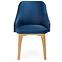 Szék Toledo 2 fa/velvet tölgy/monolit 77 57x56x86,2