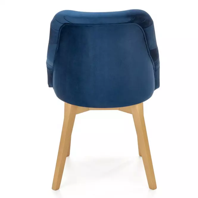 Szék Toledo 2 fa/velvet tölgy/monolit 77 57x56x86