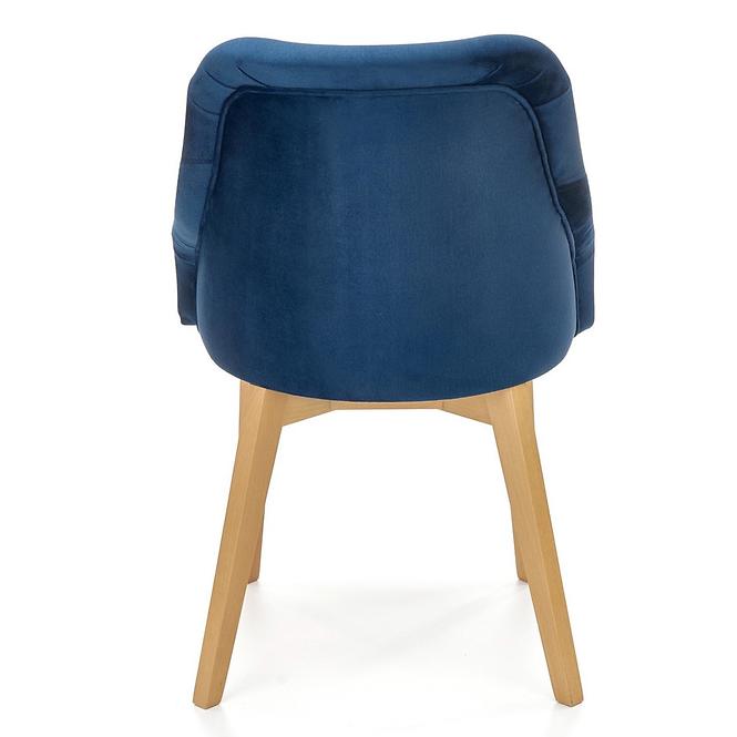 Szék Toledo 2 fa/velvet tölgy/monolit 77 57x56x86,3