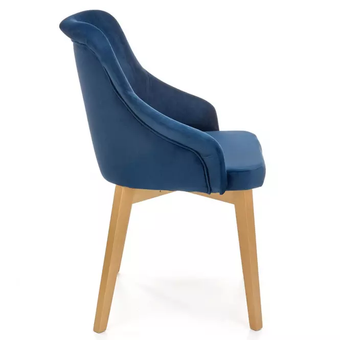 Szék Toledo 2 fa/velvet tölgy/monolit 77 57x56x86