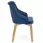 Szék Toledo 2 fa/velvet tölgy/monolit 77 57x56x86,4