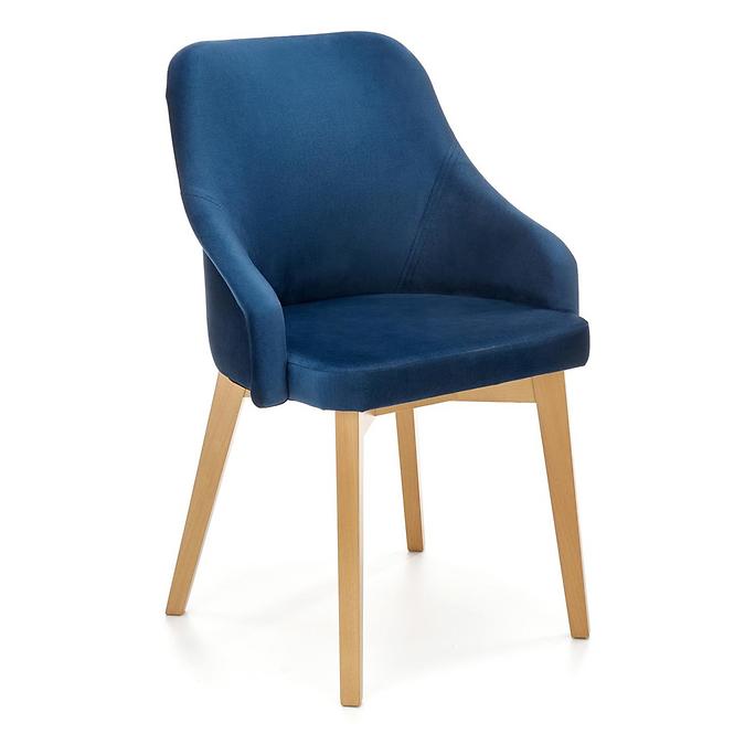 Szék Toledo 2 fa/velvet tölgy/monolit 77 57x56x86
