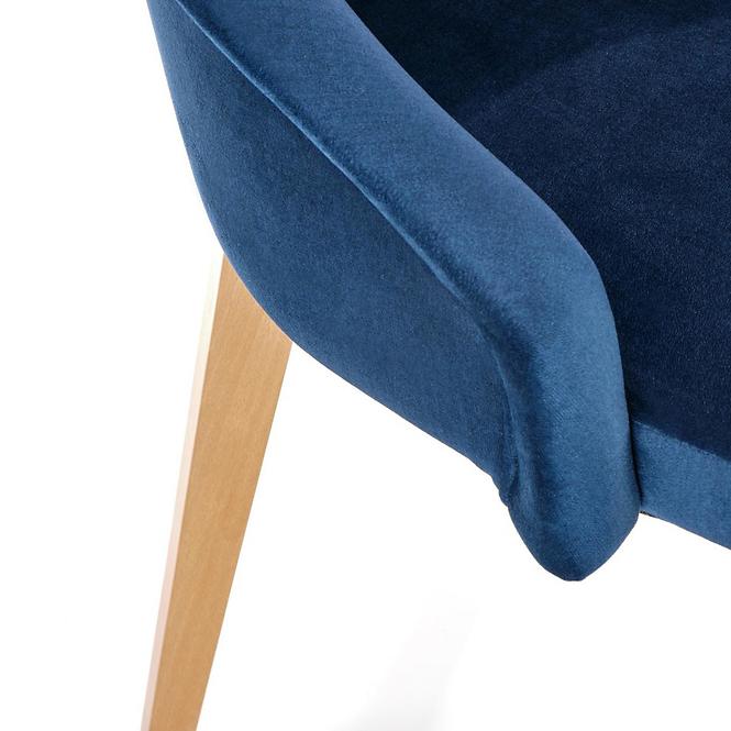 Szék Toledo 2 fa/velvet tölgy/monolit 77 57x56x86