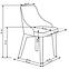 Szék Toledo fa/velvet tölgy/inari 91 51x55x82,4