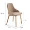 Szék Toledo fa/velvet tölgy/inari 23 51x55x82,2