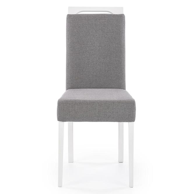 Szék Clarion fa/velvet fehér/inari 91 47x59x99
