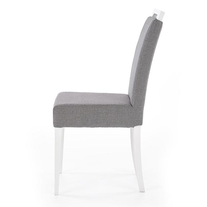 Szék Clarion fa/velvet fehér/inari 91 47x59x99