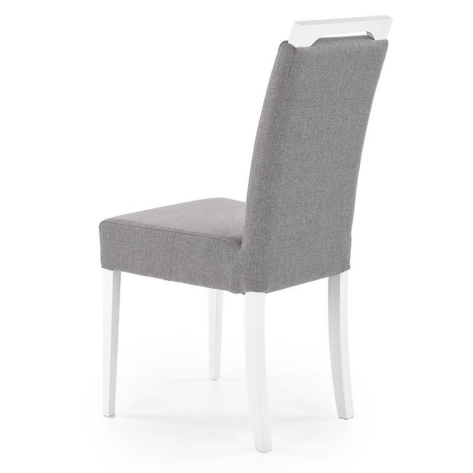 Szék Clarion fa/velvet fehér/inari 91 47x59x99