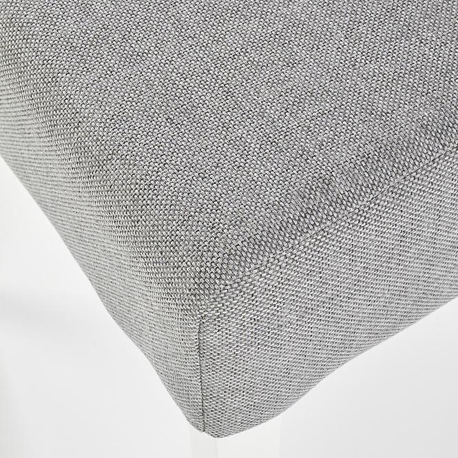 Szék Clarion fa/velvet fehér/inari 91 47x59x99