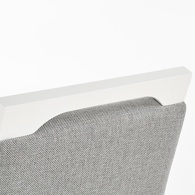 Szék Clarion fa/velvet fehér/inari 91 47x59x99