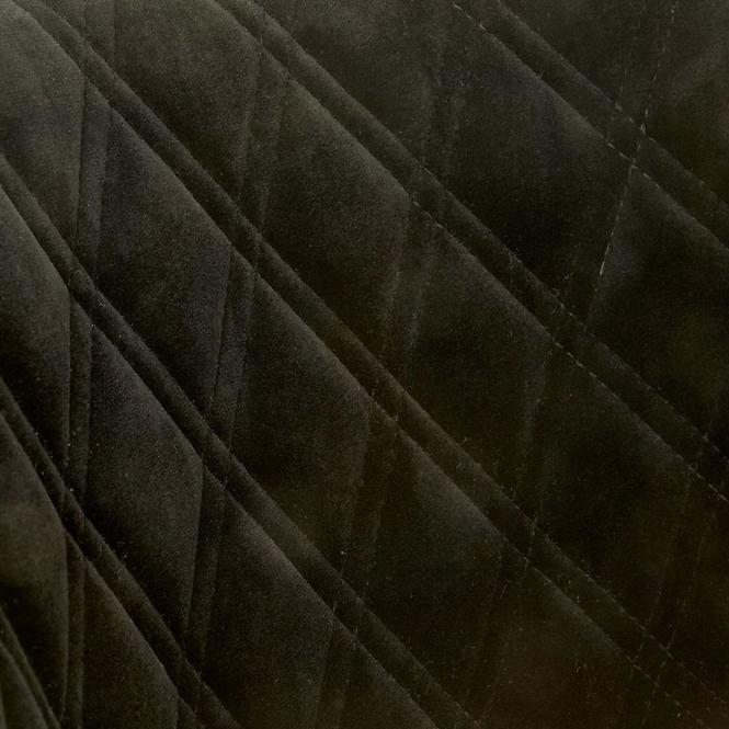 Szék K396 fa/velvet dió/fekete 56x55x77