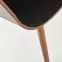 Szék K396 fa/velvet dió/fekete 56x55x77,9