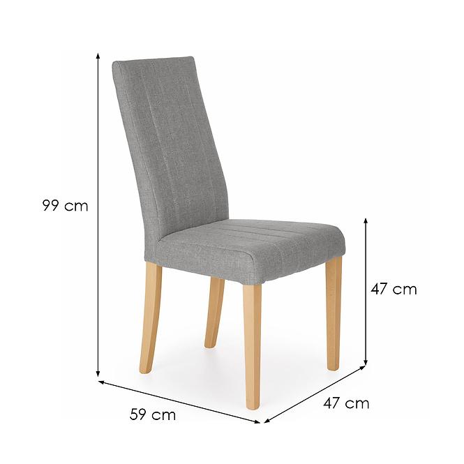 Szék Diego fa/velvet tölgy/inari 91 47x59x99,2