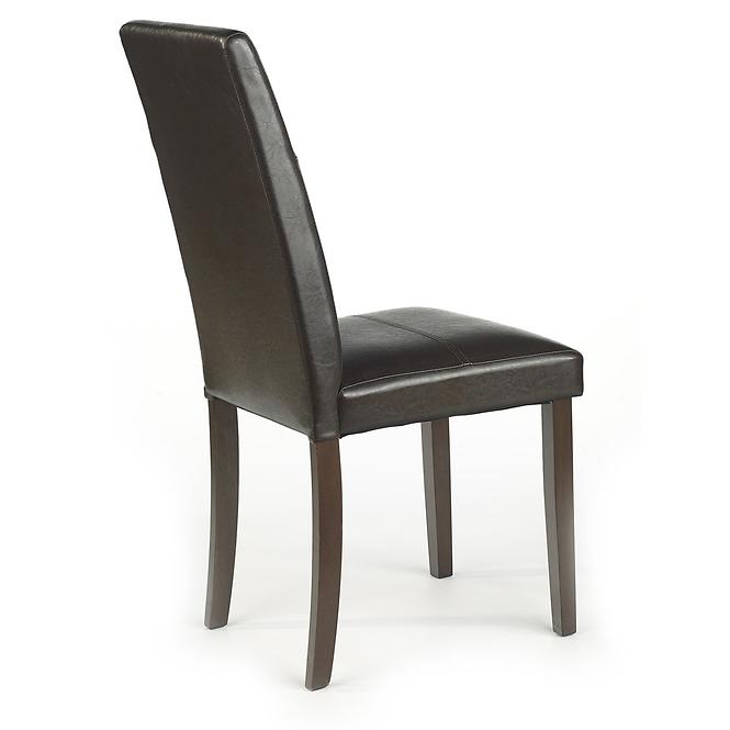 Szék Kerry Bis fa/ekobőr wenge/sötét barna
