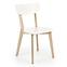 Szék Buggi fa/MDF fehér 45x50x81