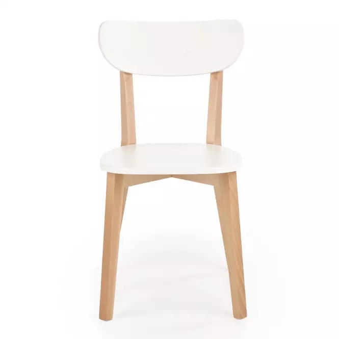 Szék Buggi fa/MDF fehér 45x50x81