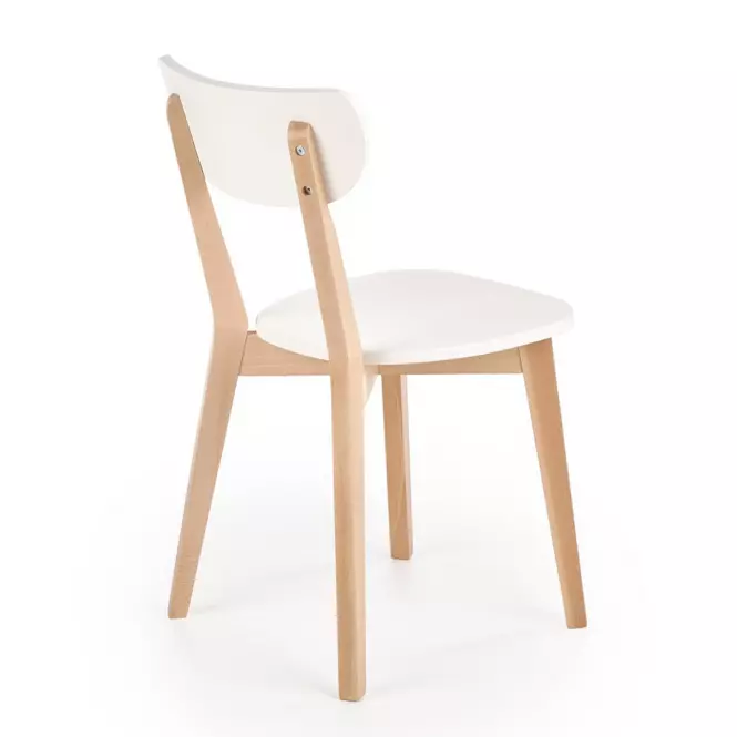 Szék Buggi fa/MDF fehér 45x50x81