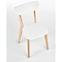 Szék Buggi fa/MDF fehér 45x50x81,6