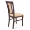 Szék Konrad fa/szövet sötét dió/torent beige,3