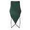 Szék K485 velvet/fém sötét  zöld  44x63x96,3