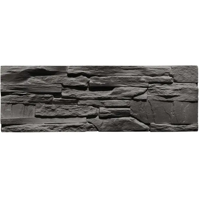 Csempe dekoratív Elbrus 2 Graphite csomag=0,42m2,2